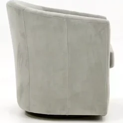 Sale Kirklands Home Light Swivel Barrel Accent Chair Gray