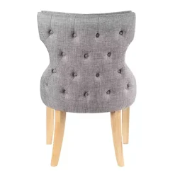Discount Kirklands Home Light Wingback Dining Chairs, Set of 2 Gray