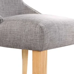 Discount Kirklands Home Light Wingback Dining Chairs, Set of 2 Gray