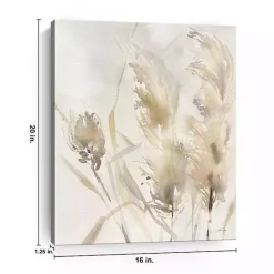 Best Kirklands Home Light Pampas Grasses Canvas Art Print, 16x20 in.