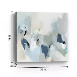 Best Kirklands Home Little Talks II Giclee Canvas Art Print, 30x30 in. Blue