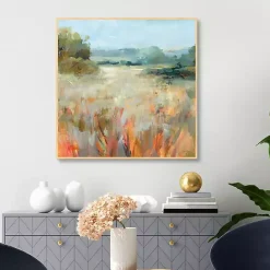 Sale Kirklands Home Lost in the Grasses Framed Canvas Art Print Multi