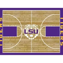 Online Kirklands Home Louisiana State University Courtside Area Rug, 4x6