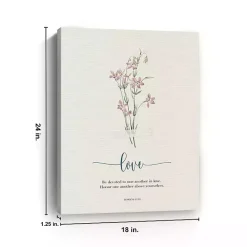 Best Kirklands Home Love Affirmations Canvas Art Print, 18x24 in.
