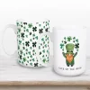 Hot Kirklands Home Luck of the Irish Shamrocks Mugs, Set of 2