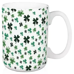 Hot Kirklands Home Luck of the Irish Shamrocks Mugs, Set of 2