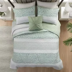 Hot Kirklands Home Madison Park Bloom 4-pc. California King Quilt Set