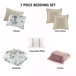 Online Kirklands Home Madison Park Monah 7-pc. Full/Queen Comforter Set