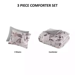 Online Kirklands Home Madison Park Penny 3-pc. King Comforter Set Purple