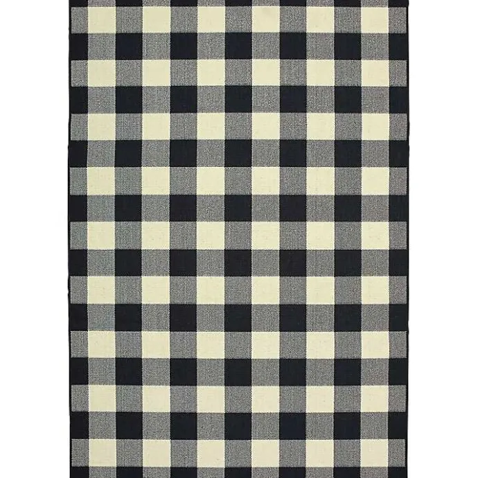 Best Kirklands Home Madura Buffalo Check Outdoor Area Rug, 8x13