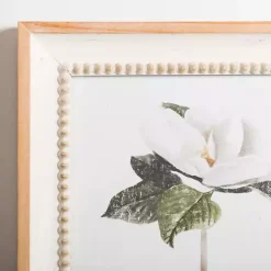 Discount Kirklands Home Magnolia Beaded Framed Art Print