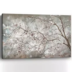 Discount Kirklands Home Magnolia Branches Landscape Canvas Art Print Tan