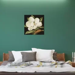 Kirklands Home Magnolia Grandiflora Canvas Art Print White