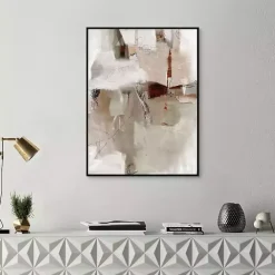 Best Kirklands Home Manifestation Framed Canvas Art Print Gray