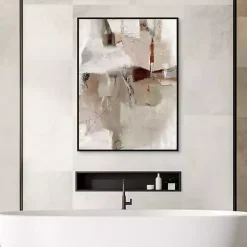 Best Kirklands Home Manifestation Framed Canvas Art Print Gray