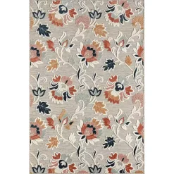New Kirklands Home Mara Floral Blossom Indoor/Outdoor Area Rug, 5x7