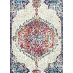 Clearance Kirklands Home Mara Vintage Medallion Area Rug, 5x8 Multi