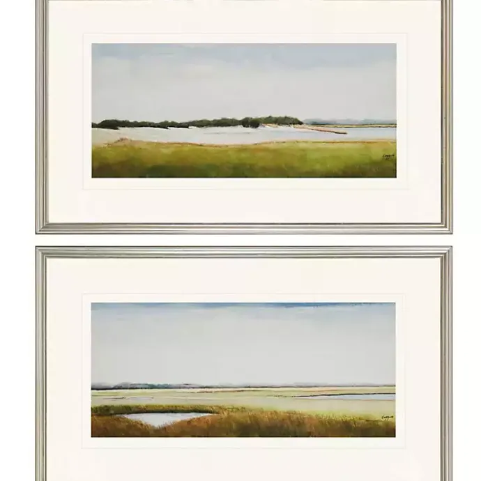 Hot Kirklands Home Marshlands II Framed Art Prints, Set of 2