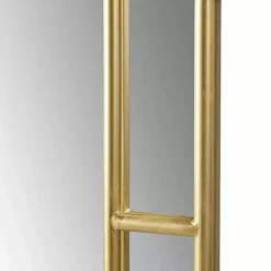Online Kirklands Home Martha Stewart Gold Paned Arch Wall Mirror