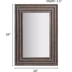 Online Kirklands Home Martha Stewart Naomi Wall Mirror Gray