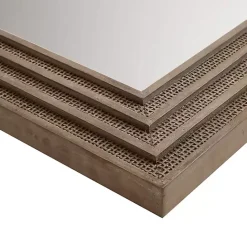 Online Kirklands Home Martha Stewart Natural Naomi Wall Mirror Brown