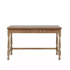 Hot Kirklands Home Martha Stewart Natural Wood Turned Legs Desk
