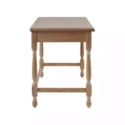 Hot Kirklands Home Martha Stewart Natural Wood Turned Legs Desk