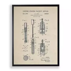 Best Kirklands Home Mascara Patent Framed Art Print