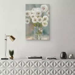 Hot Kirklands Home Mason Jar Wishes I Canvas Art Print