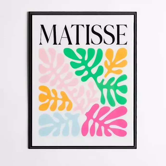 Discount Kirklands Home Matisse Colorful Botanical Wall Plaque Multi