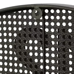 Best Kirklands Home Matte Black Iron Wall Clock, 32 in.