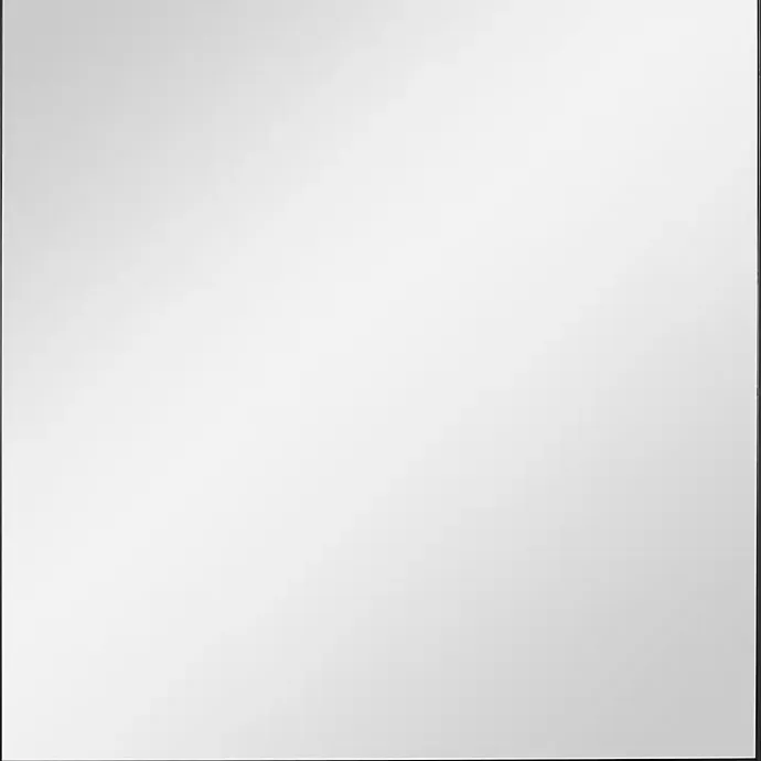 Sale Kirklands Home Matte Metal Square Framed Mirror Black