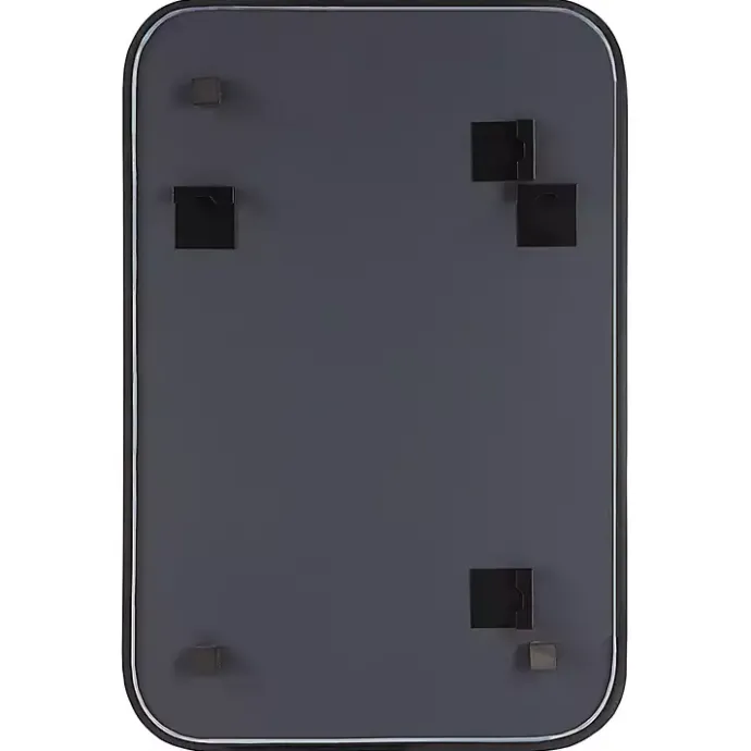 Online Kirklands Home Matte Black Rectangular Wall Mirror