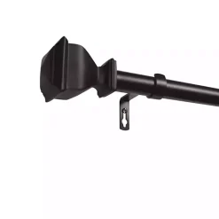 Online Kirklands Home Matte Bronze Napoleon Outdoor Curtain Rod, 160 in. Brown