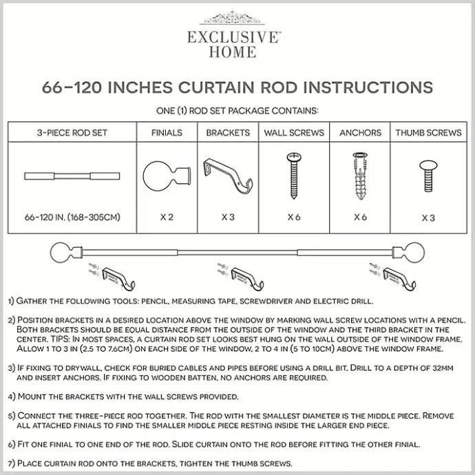 Clearance Kirklands Home Matte Silver Modern Twist Curtain Rod, 120 in.