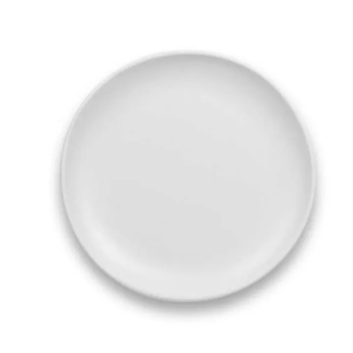 Hot Kirklands Home Matte Melamine Coupe Salad Plates, Set of 6 White