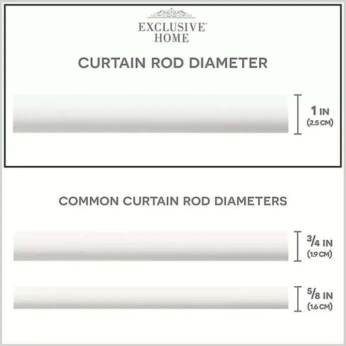 Online Kirklands Home Matte White Open Sphere Curtain Rod, 120 in.