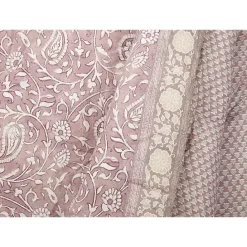 Hot Kirklands Home Mauve Scorro 5-pc. Queen Comforter Set Purple