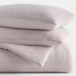 Outlet Kirklands Home Mauve Waffle Ultra-Soft 3-pc. Queen Comforter Set Pink