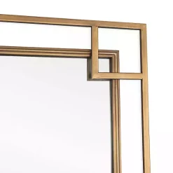 Discount Kirklands Home Mavis Bronze Open Square Frame Wall Mirror