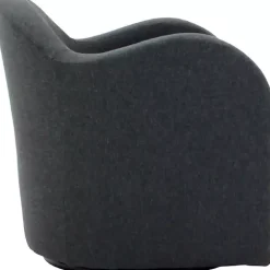 Online Kirklands Home Max Swivel Club Accent Chair Gray