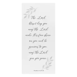 Best Kirklands Home May the Lord Give You Peace Canvas Art Print White