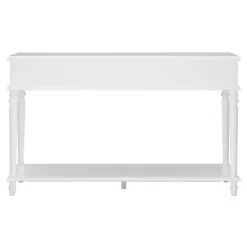 Kirklands Home McGhie 2-Drawer Console Table White