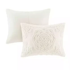 New Kirklands Home Medallion California King 3-pc. Comforter Set White