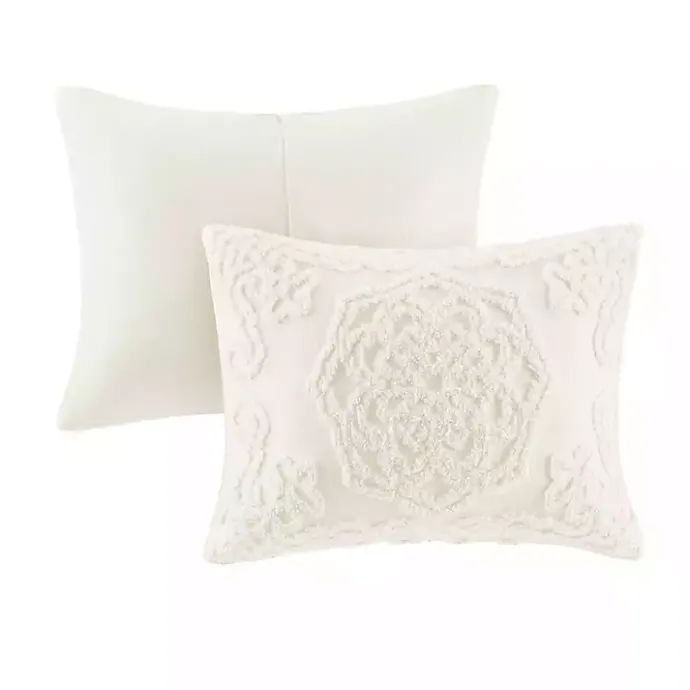 New Kirklands Home Medallion California King 3-pc. Comforter Set White