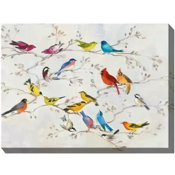 Sale Kirklands Home Meet and Greet Outdoor Canvas Art Print