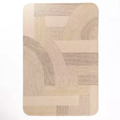 Sale Kirklands Home Merced Rounded Corners Area Rug, 7x9 Tan