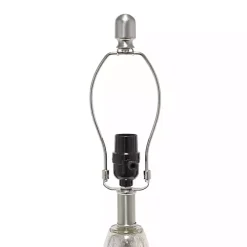 Online Kirklands Home Mercury Glass Curvy Table Lamp White