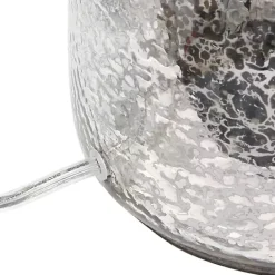 Online Kirklands Home Mercury Hammered Glass Shade Table Lamp White