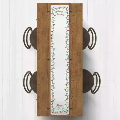 Best Kirklands Home Merry and Bright with Lights Table Runner, 72 in. Multi